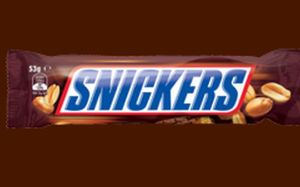 A piece of plastic was found in a Snickers bar in Germany.